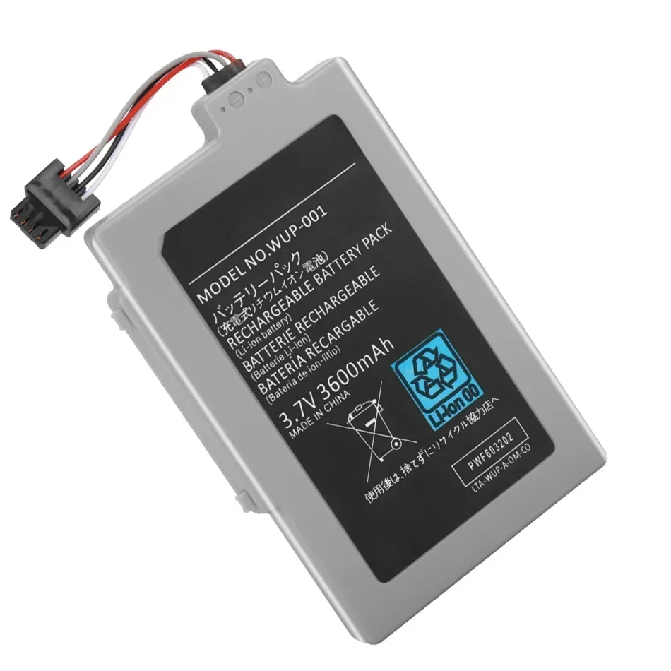Аккумулятор 3600 мАч для геймпада Nintendo Wii U Batterij