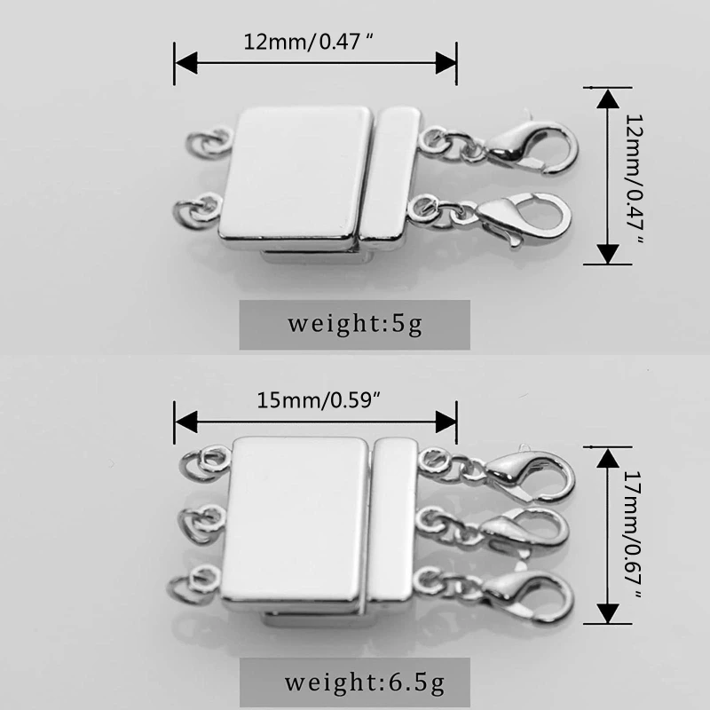 Многослойное ожерелье с застежкой многослойное магнитная застежка