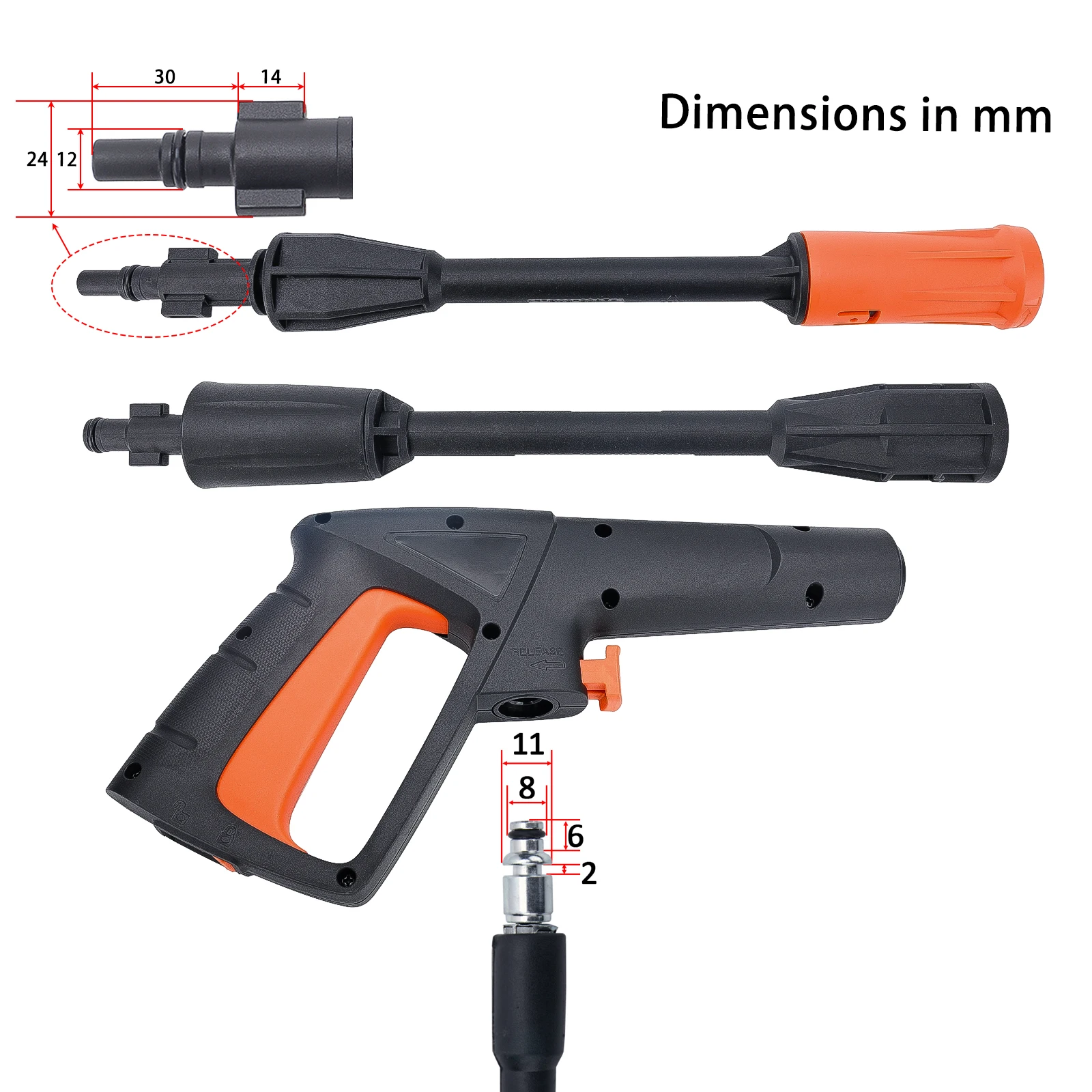 Сменная Насадка Для Мойки Высокого Давления BEAR FORCE Вентилятор-распылитель