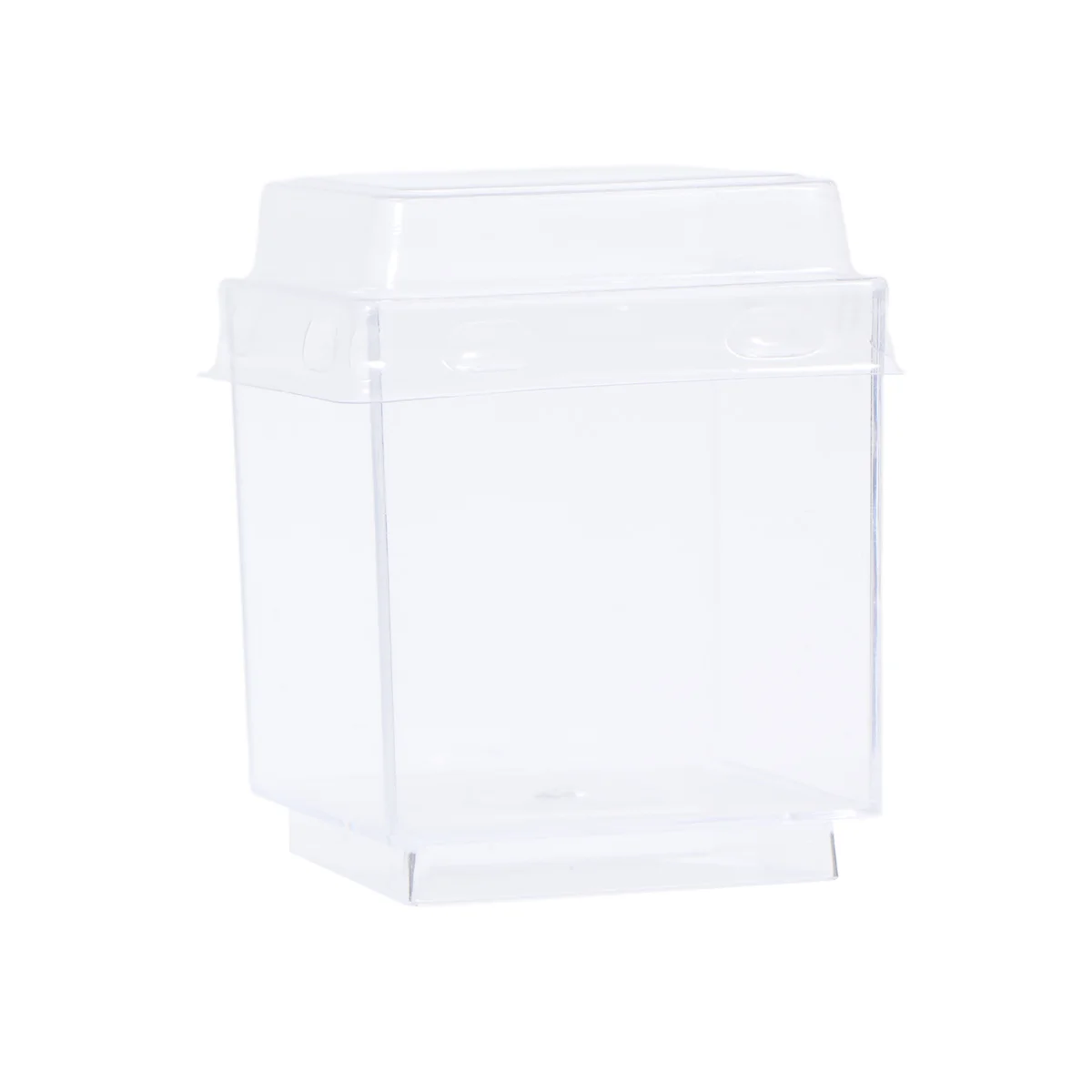 

Cups Dessert Cupmousse Lids Appetizer Clear Yogurt Square Cakemini Tasting Transparent Pudding Tiramisu Jelly Trifle