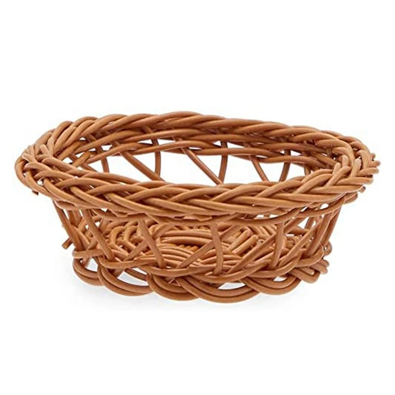 Миниатюрные тканые корзины для подарков и украшений поделки Декор фотореквизит