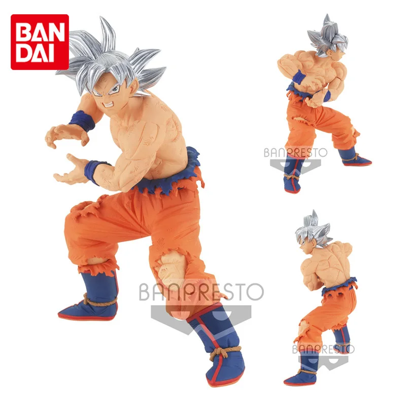 

BANDAI Genuine Dragon Ball Super Son Goku Migatte No Gokui Ultra Instinct Key of Egoism Anime Action Figure Toys Kids Gifts