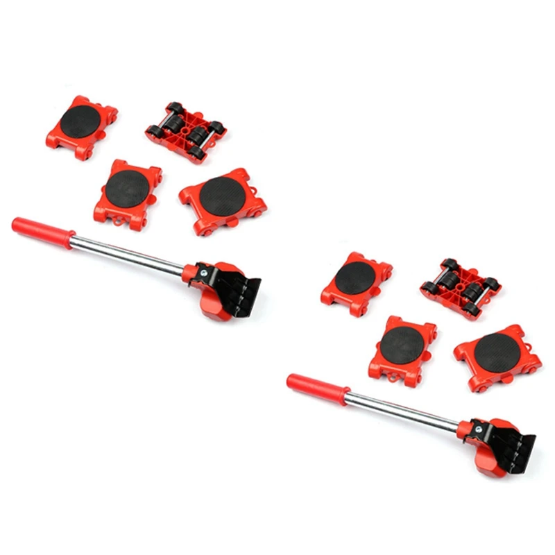 

10Pcs Furniture Mover For Home Shop Lifting Moving Heavy Duty Furniture Remover Lifter Sliders Kit Hand Transport Tools