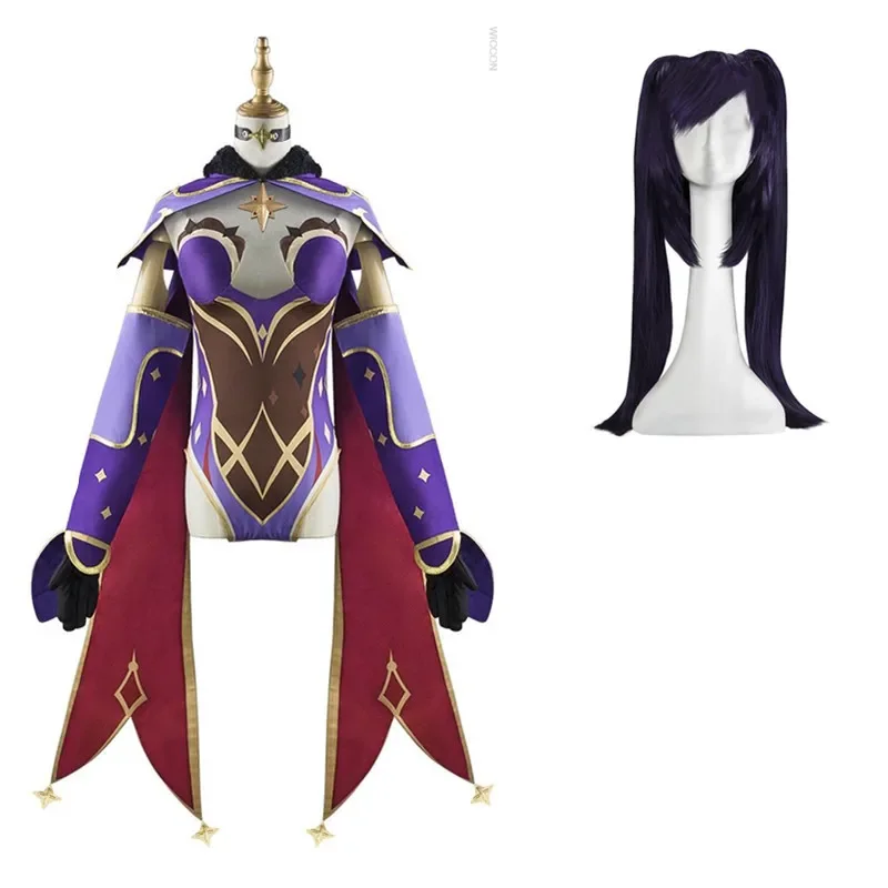 Игра Genshin Impact Mona Megistus Astral Reflection Косплей Костюм Специальный милый Enigmatic Astrologer