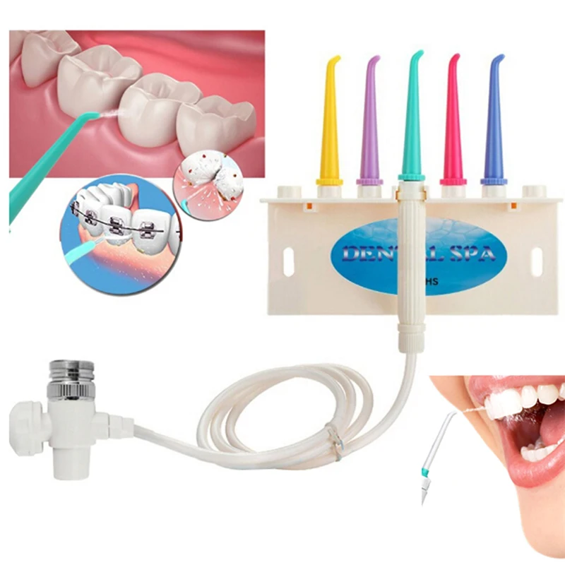 1Set Oral Irrigator Gum SPA Dental Water Jet Flosser Teeth Flossing Toothbrush Sets