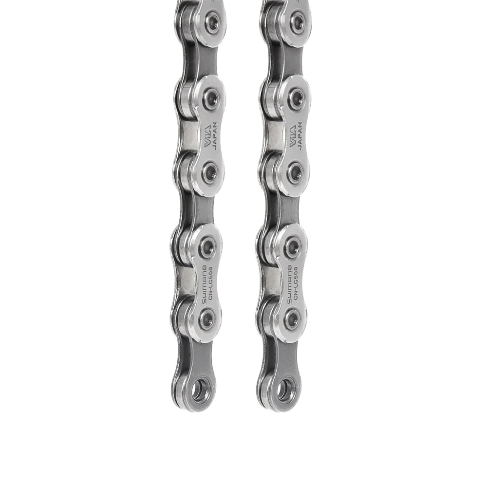 SHIMANO CUES CN LG500 велосипедная цепь 9/10/11 скоростей LINKGLIDE MTB дорожная 116 звеньев для