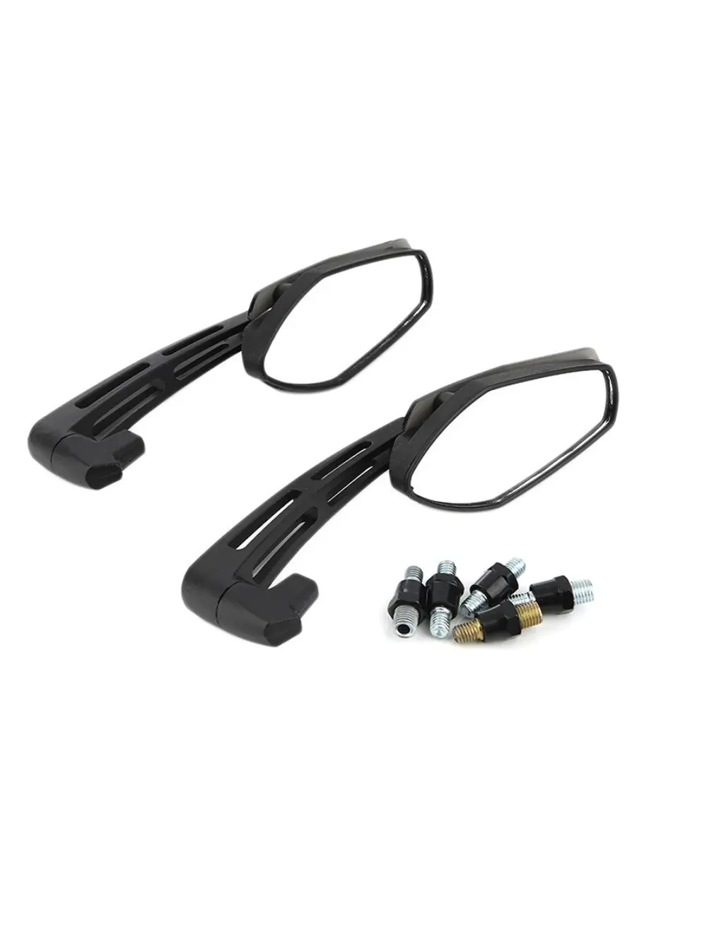 

Six Colors Trendy New Motorcycle Aluminum Bar End Side Rearview Mirrors Exquisitely Designed Durable Gorgeous