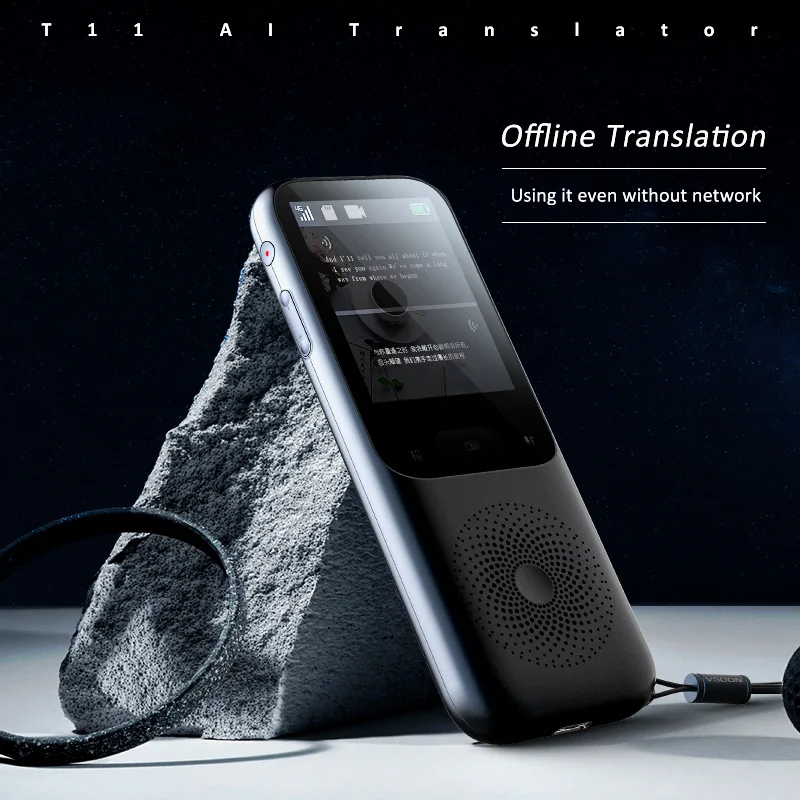 138 Languages T11 Portable Smart Voice Translator Real-time Multi-Language Speech Interactive Offline Translator Business Travel enlarge