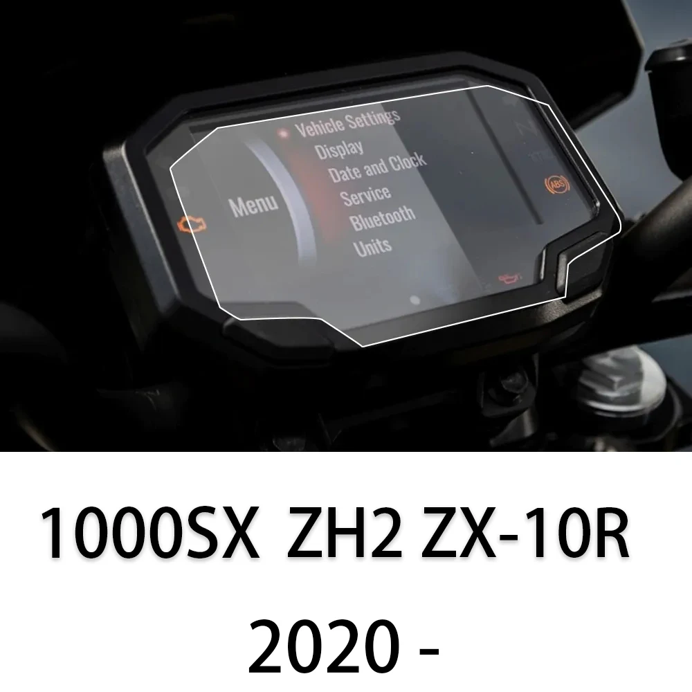 

Для Kawasaki Ninja1000SX Z H2 ZH2 ZX-10R 2020-Защита от царапин для мотоцикла 1000sx Защитная пленка для приборной панели