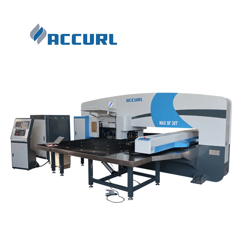 

MAX-T-50T High Speed CNC Punch Press Machine With Siemens AC Servo Motors