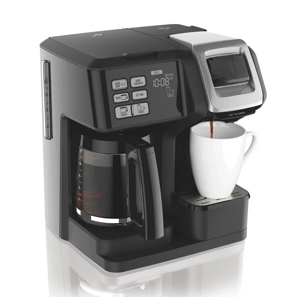

FlexBrew Trio Coffee Maker, Black, 12 Cups and Single-Serve, 49957