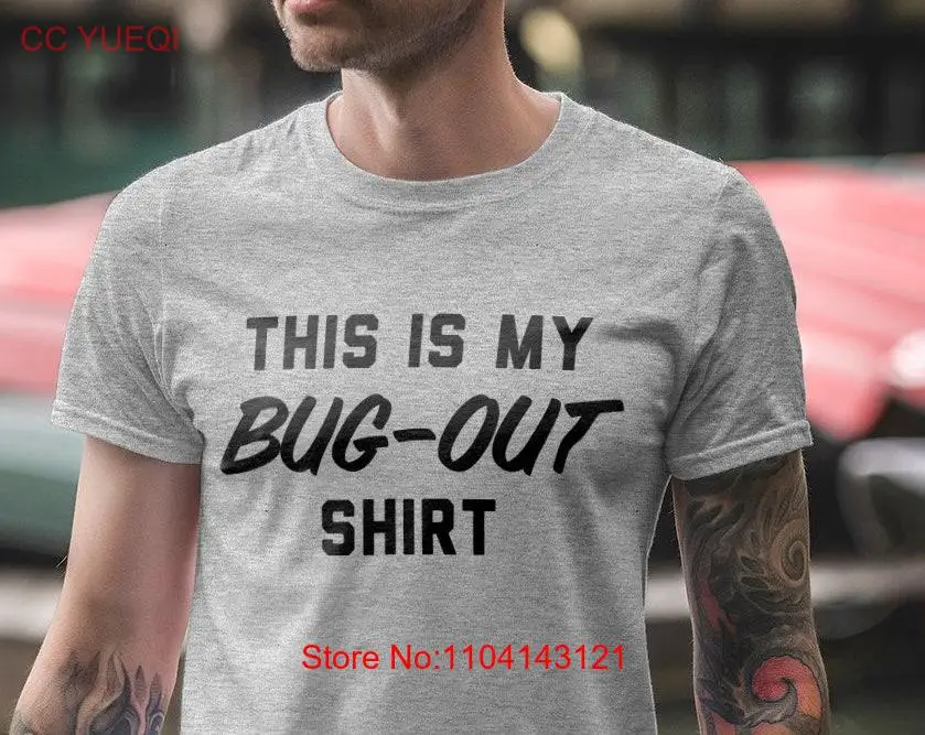 Футболка Bug ouT Doomsday Prepper для папы Конец мира Апокалиптические длинные или короткие