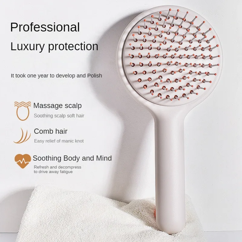 

New Anti-static Hair Comb Air Cushion Massage Airbag Hairdressing Detangling Comb Scalp Massage Comb Styling Tools
