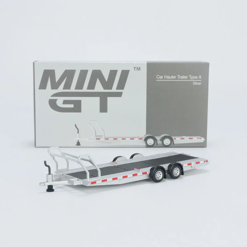 

MINI GT Diecast 1:64 Scale Flatbed Trailer Alloy Car Model Accessories