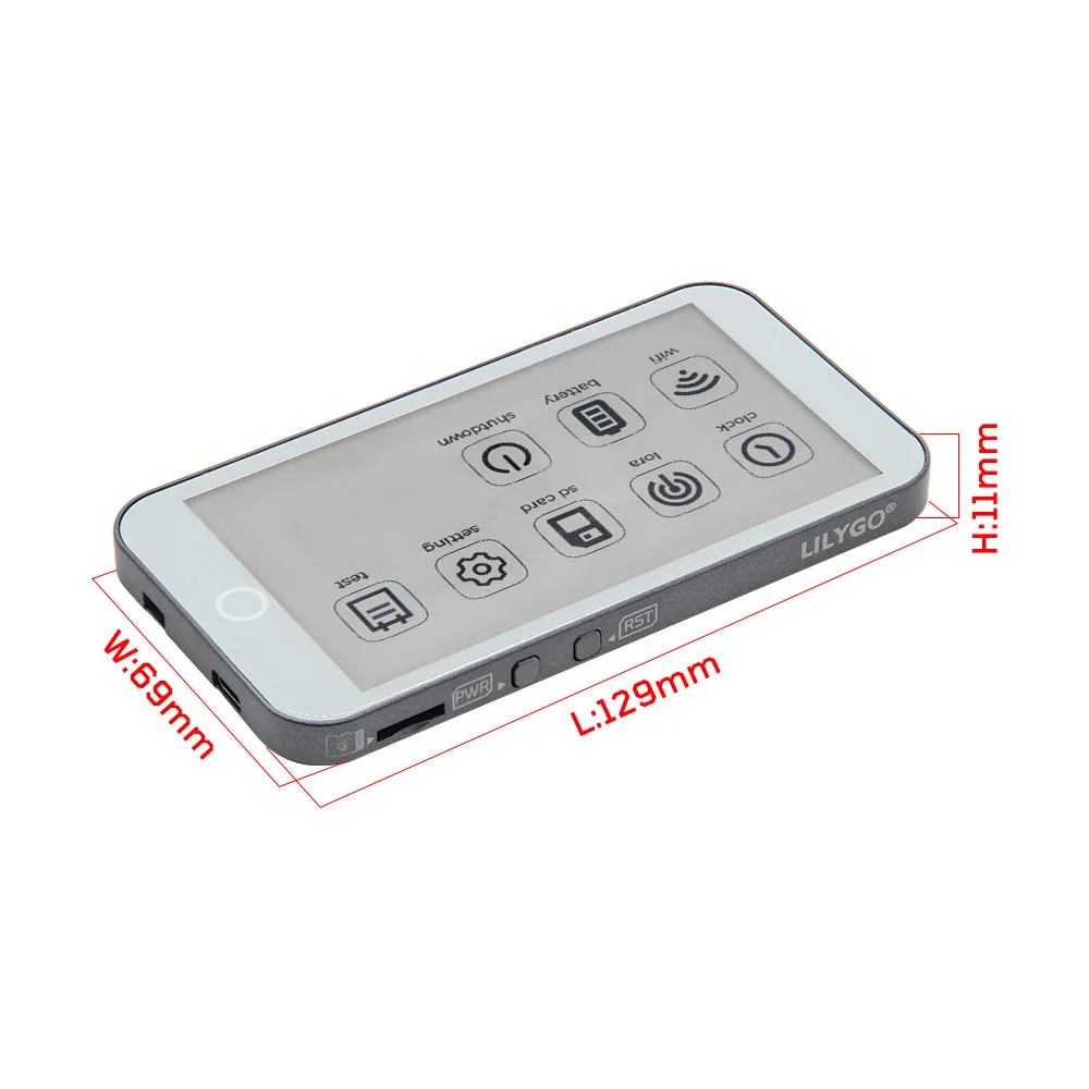 Фото LILYGO ®   T5S3 Pro 4,7-дюймовый дисплей электронной бумаги ESP32-S3 Беспроводной модуль LoRa 16 серых уровней Плата разработки электронной бумаги со сверхнизким энергопотреблением №4