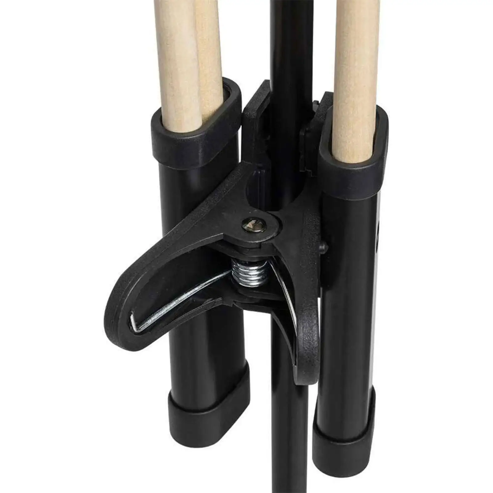 

Drumstick Holder with Drumstick Clamp Holds up to 2 Pairs Drumstick Storage Container for Drum Lovers Beginner Holiday Gifts
