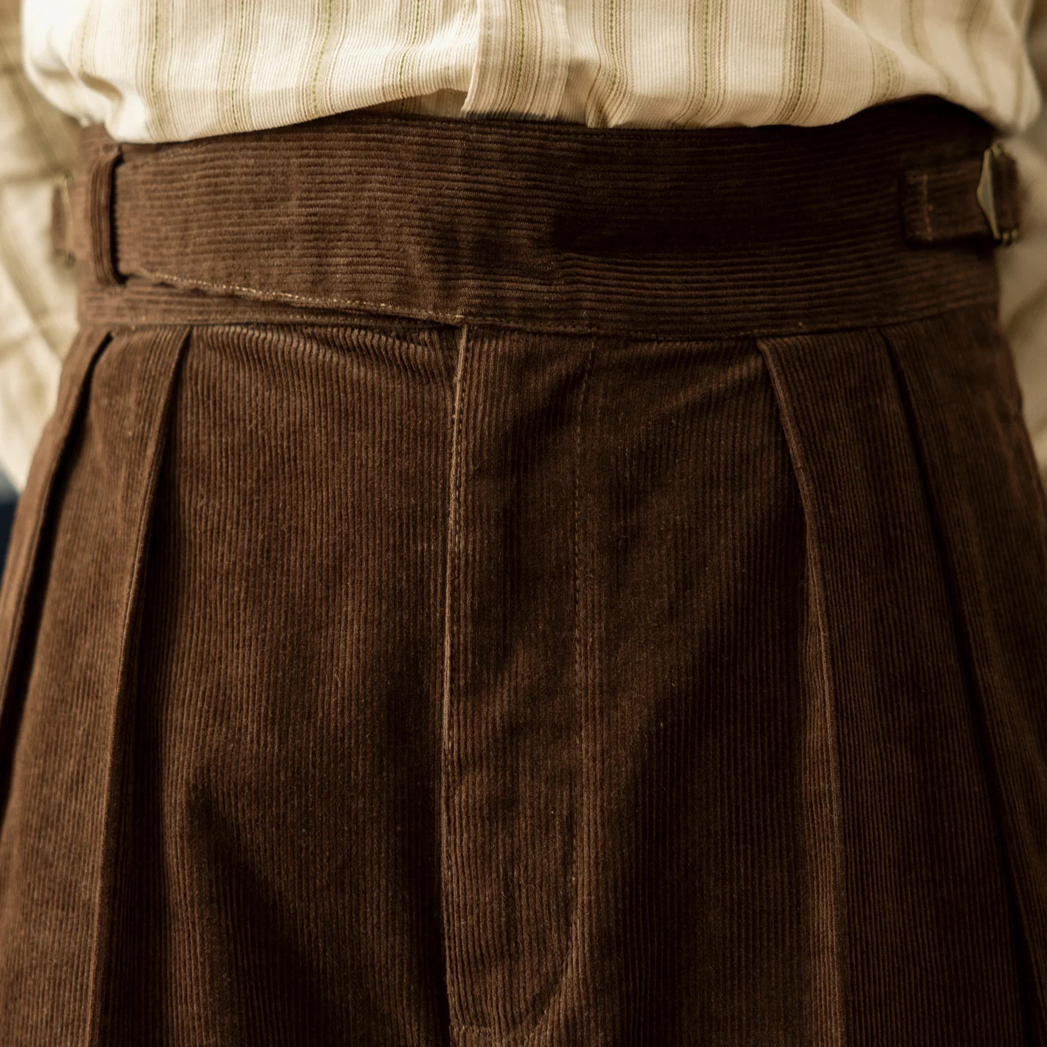 GDCK-0013 RedTornado Супер качество Высокая талия Промытые брюки Санфоризованный