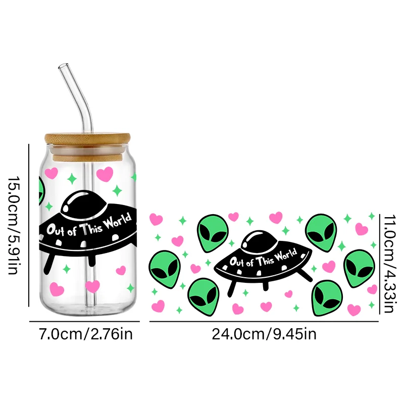 

Хэллоуин обертка для банки Libbey