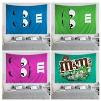 mms chocolate nutella bottle colorful tapestry wall hanging japanese wall tapestry anime cheap hippie wall hanging
