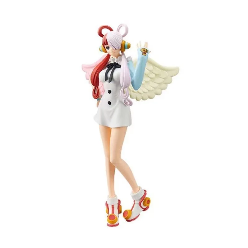 Новые Оригинальные фигурки героев аниме Bandai Banpresto One Piece Uta модели мультфильма Red