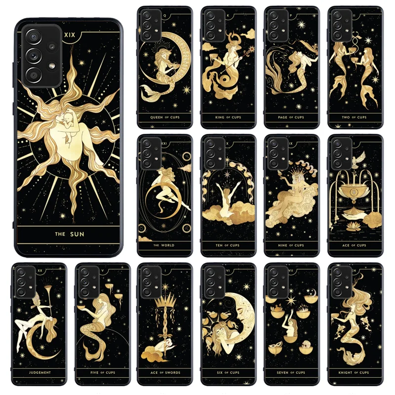 

Phone Case for Samsung Galaxy A13 A22 A12 A32 A71 A11 A21S A33 A52 A72 A51 A50 A70 A31 M31 Divine Feminine Tarot Coque Case