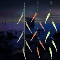 artificial durable 5 hook sea predator floating lure artificial bait fishing bait cluster lure fishing