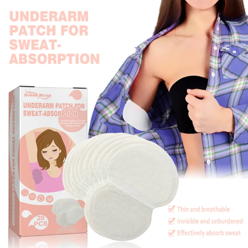 

20 шт., антиперспирантные накладки для подмышек
