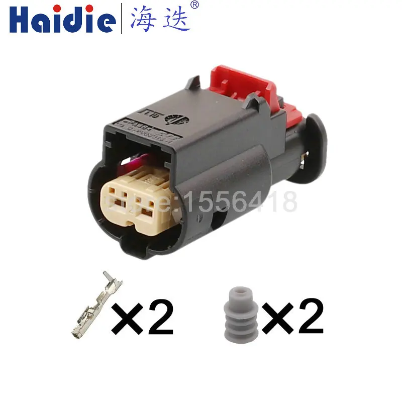 

1 Set 2 Pins automotive connector 5-2297794-2