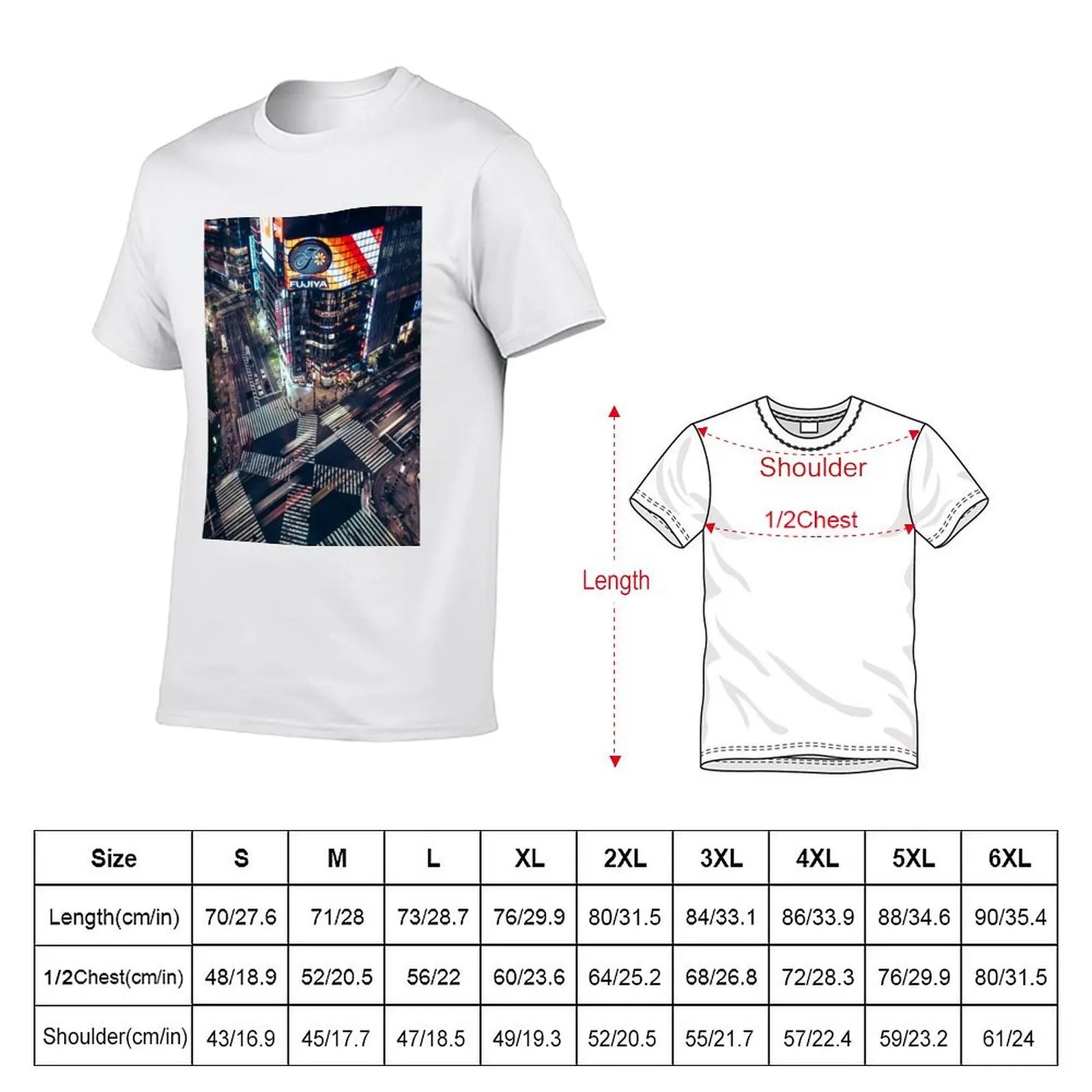 Фото Гиндза, Токио ночью (1) Футболка Holiday All Match T-Shirt №2