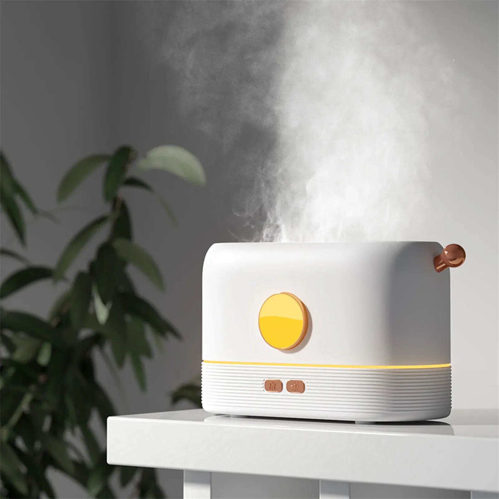 

Flame Air Humidifier Essential Oil Diffuser Aroma Ultrasonic Mist Maker Home Aromatherapy humidificador 200ml Bedroom Light