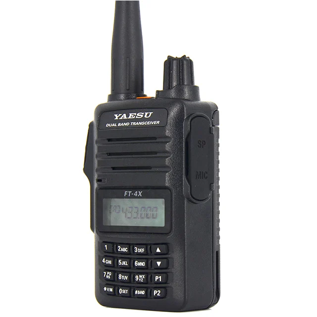 

Dual Band UHF VHF Two Way Radio YAESU FT--4XR Walkie Talkie Radio,Talkie Walkie 50km