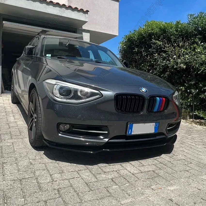 3 шт. автомобильный спойлер Canard Splitter бампер для BMW 1 серии F20 F21 116i 118i 120i 2011-2019