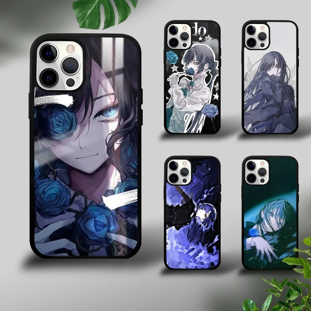 Чехол для телефона Ado k-Kyogen X Uta с аниме iPhone 16 15 14 13 12 11 Pro Xs Max Mini Plus Celulares Hard Funda