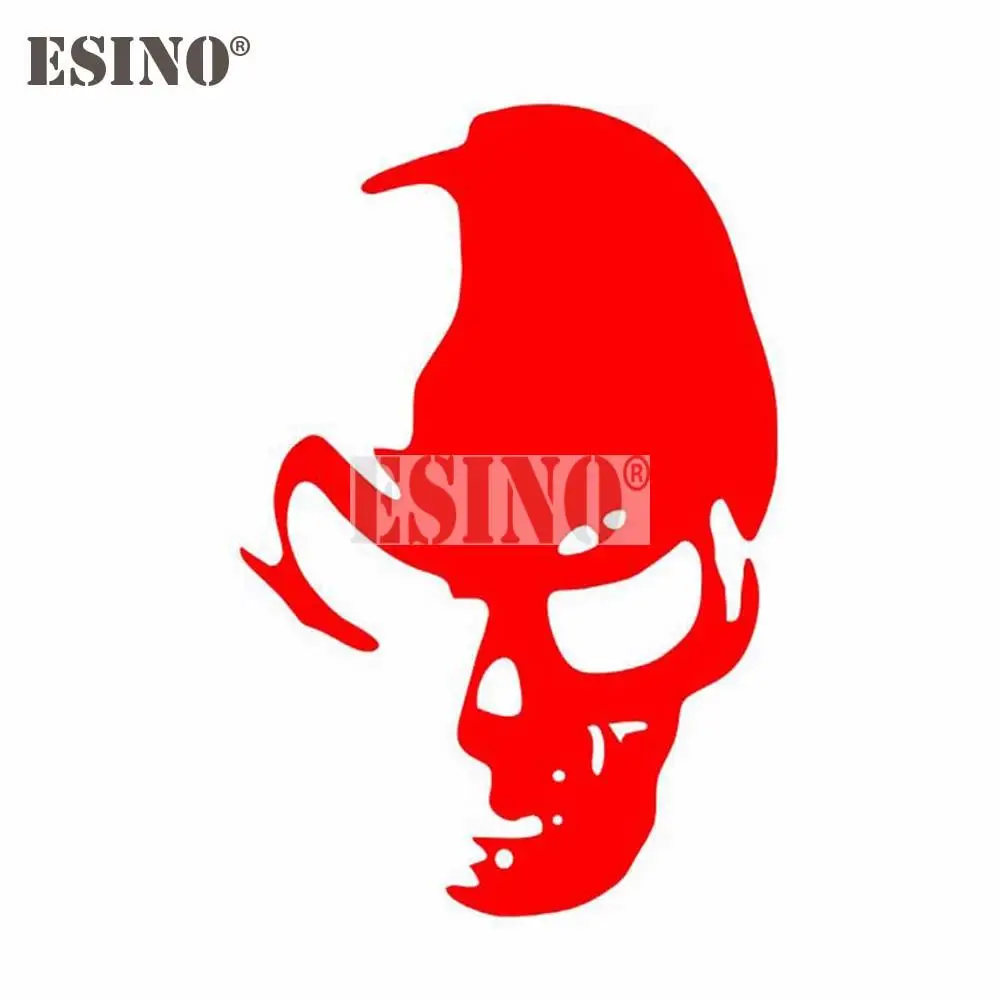 

Забавный автомобильный Стайлинг, Череп, призрак, Райдер, автомобильная наклейка, декоративная ПВХ водонепроницаемая наклейка на бампер, корпус, узор, виниловая пленка