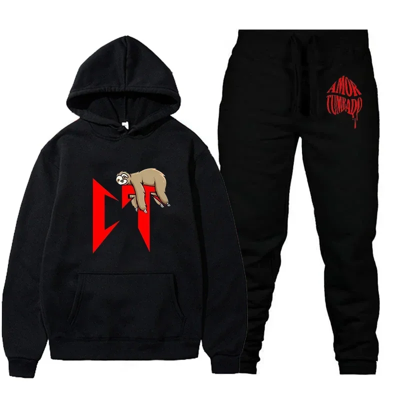 Толстовка с капюшоном длинным рукавом в стиле Харадзюку