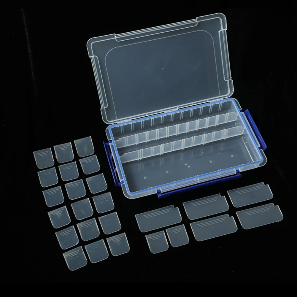 

1pcs Brand New Storage Box Tool Organizers Plastic Screw Holder Storage Box 28 Grids Compartment 35.3*21.8*5.6cm