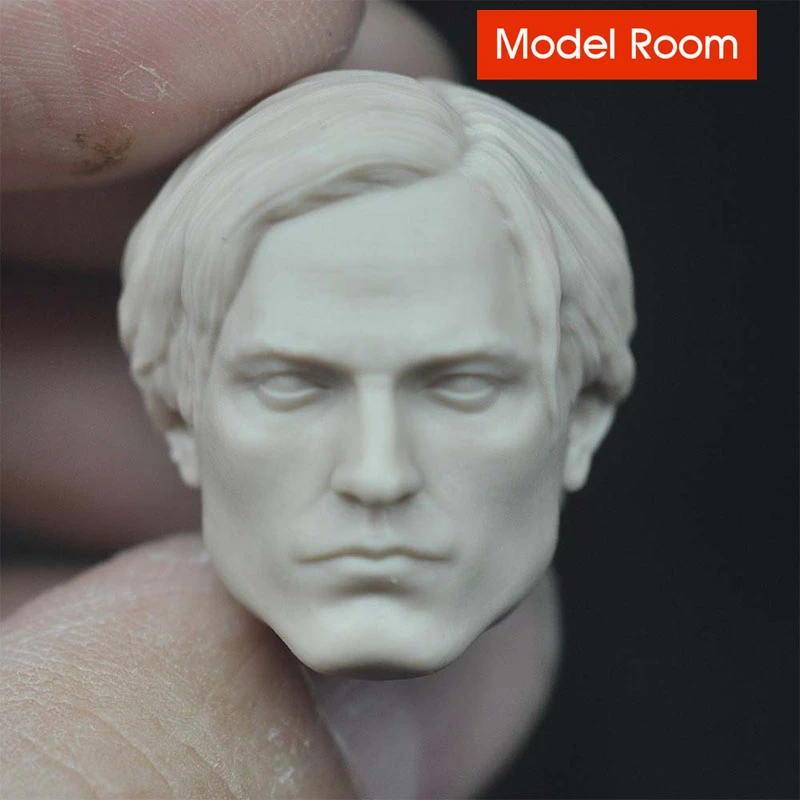 

Неокрашенная 1/10 летучая мышь герой Роберт Паттинсон голова Лепка резьба модель подходит для МакФарлейн мужской солдат экшн-фигурки Куклы