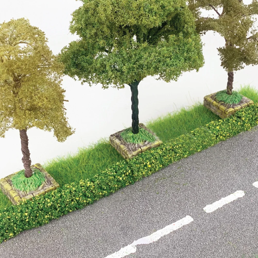 10 шт. дерево алтарь база модель песочный стол миниатюрная архитектура мультфильм