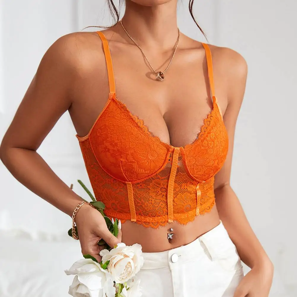 Сексуальный кружевной сетчатый прозрачный тонкий укороченный топ Vemina с открытой