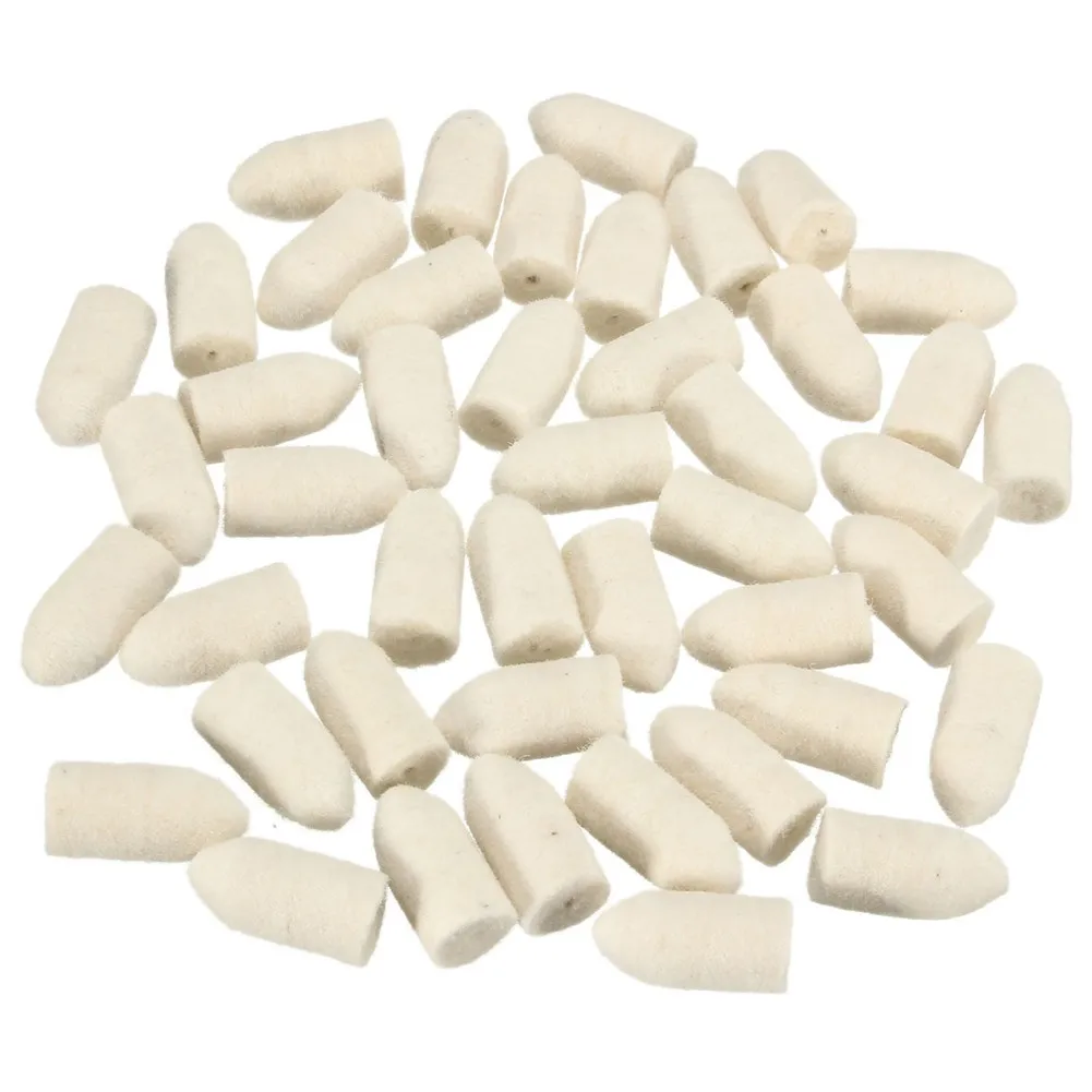 

Practical Wool Grinding Head Grinding Heads 47 Pcs/Set Buffing Cleaning Cone For Metal Wood For Rotary Tool Grinding