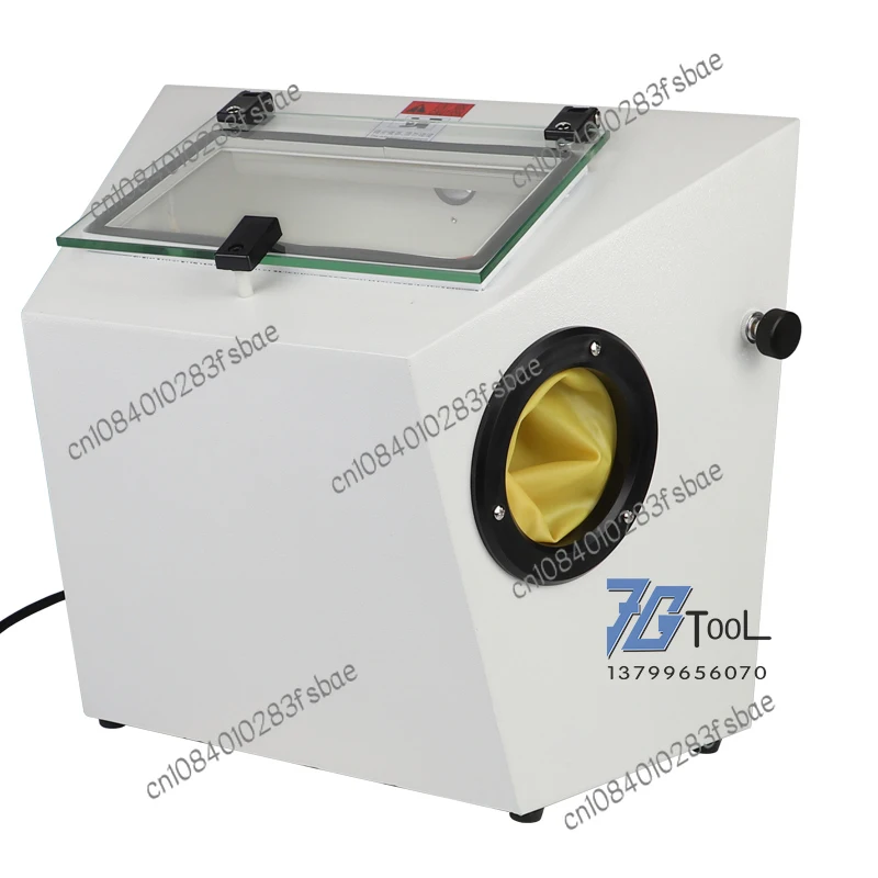 Стол Наклонный ручной маленький белый ромб сухая пескоструйная машина ювелирные