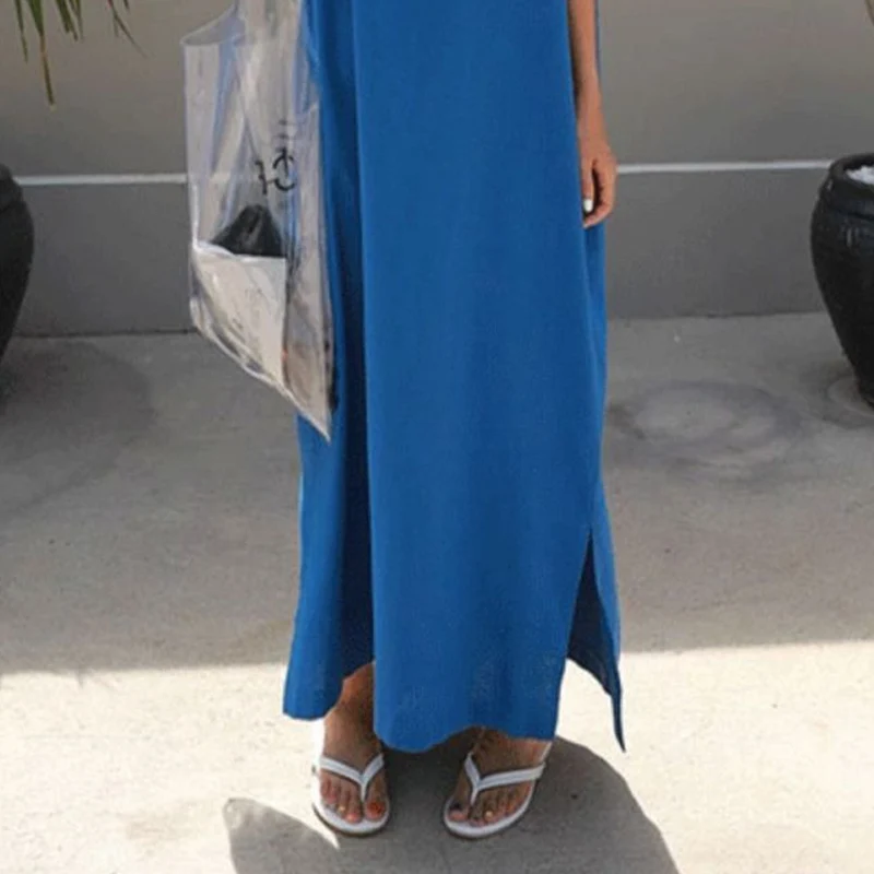 Женское платье-футболка полиэстер