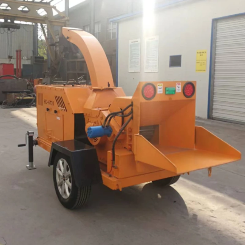 Мобильный измельчитель ветвей дерева большой емкости опилок экологически