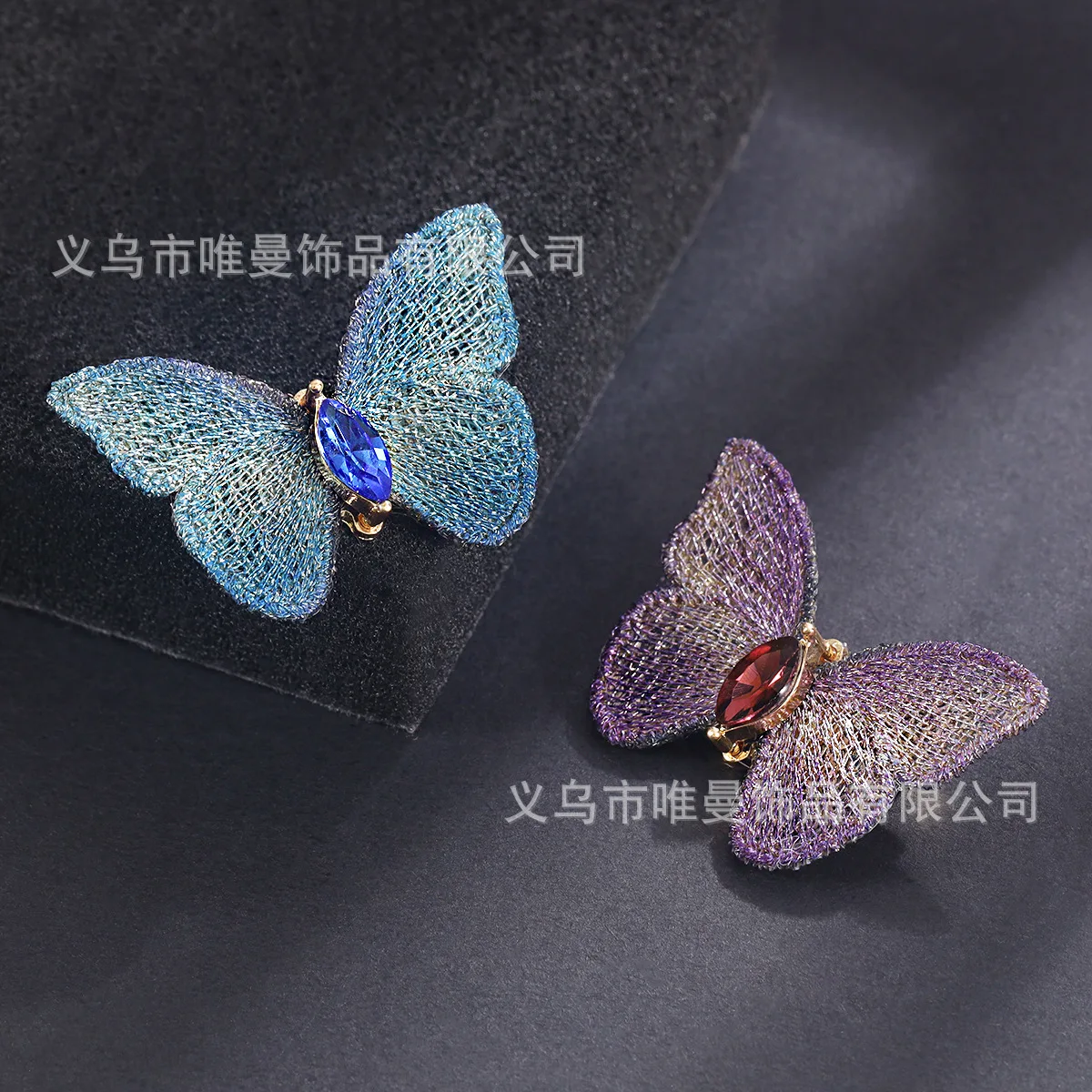 Винтажная брошь на груди с бабочкой ручной работы креативный дизайн модный