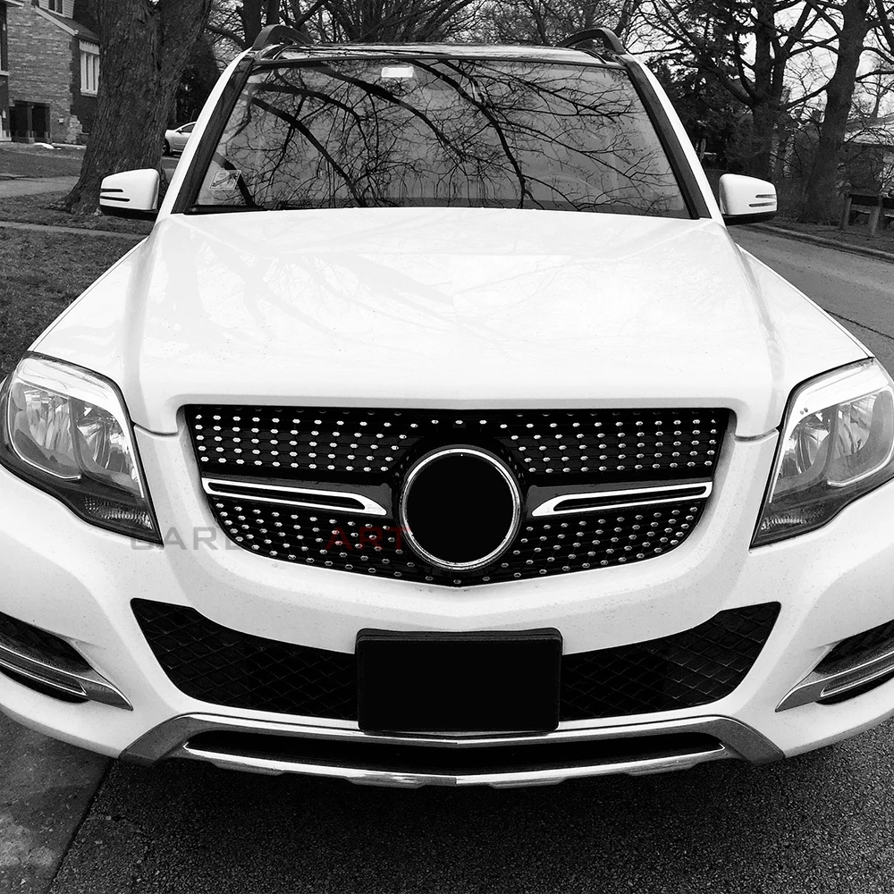 2009-2015 GLK GT сетчатая решетка для mercede Class X204 Facelift передний бампер SUV GLK250 GLK300 GLK350