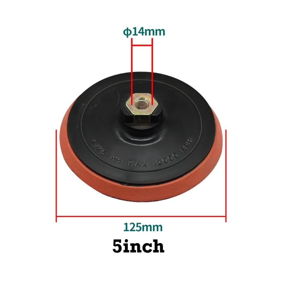

Adapter Grinder Polishing Disc Polisher Tools Polishing Polishing Disc Self-adhesive 100mm/4inch 125mm/5inch For Electric