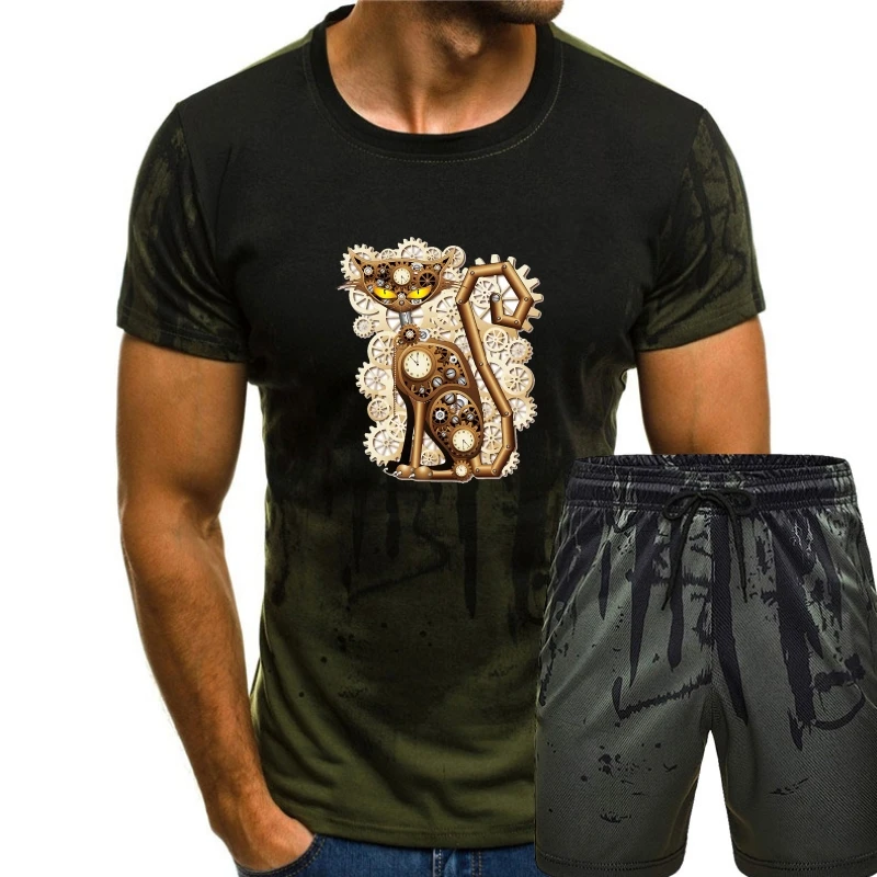

Мужская футболка в стиле стимпанк Ameiva Apparel