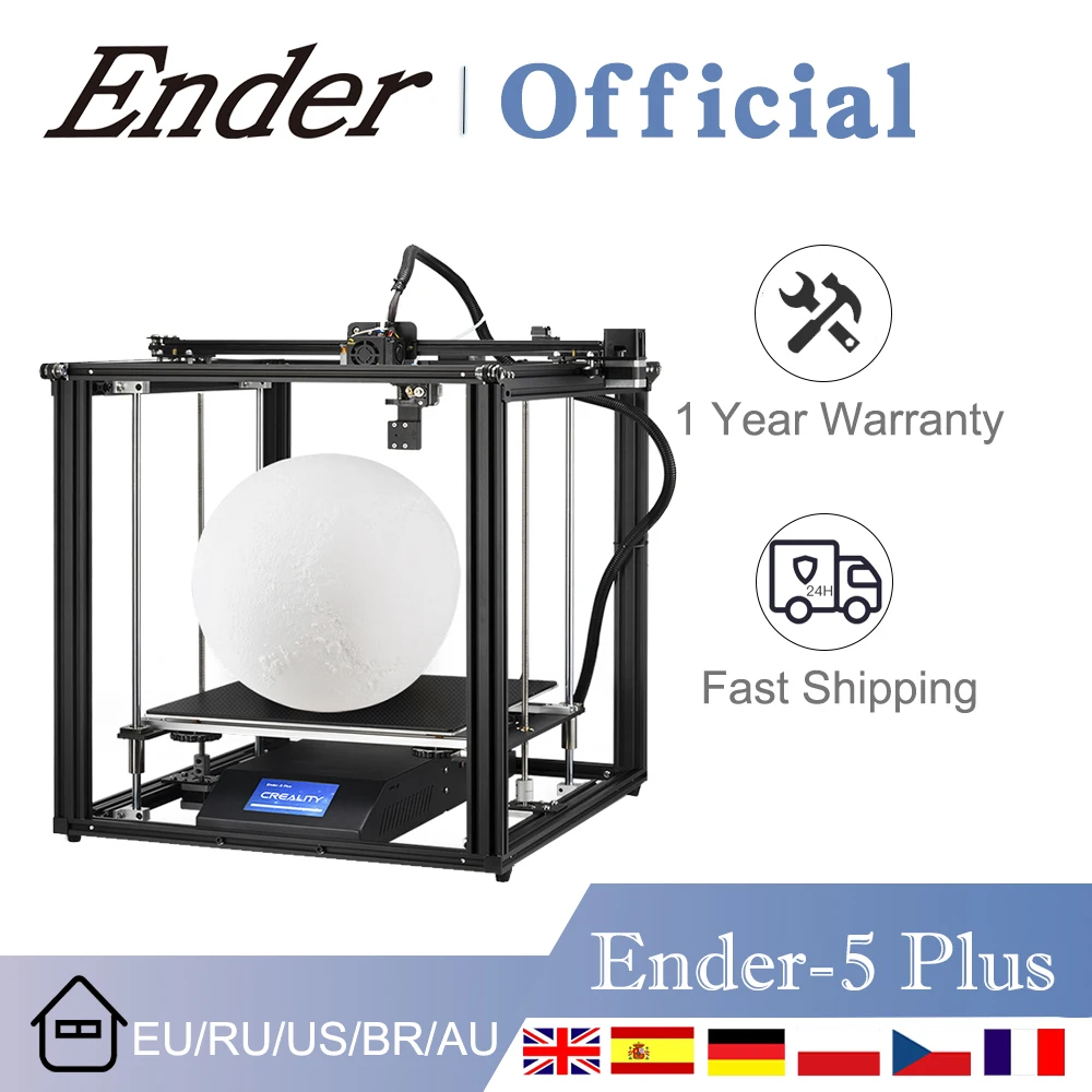 3D-принтер Ceality Ender-5 Plus двойная подставка для вертикальной оси крупноразмерная