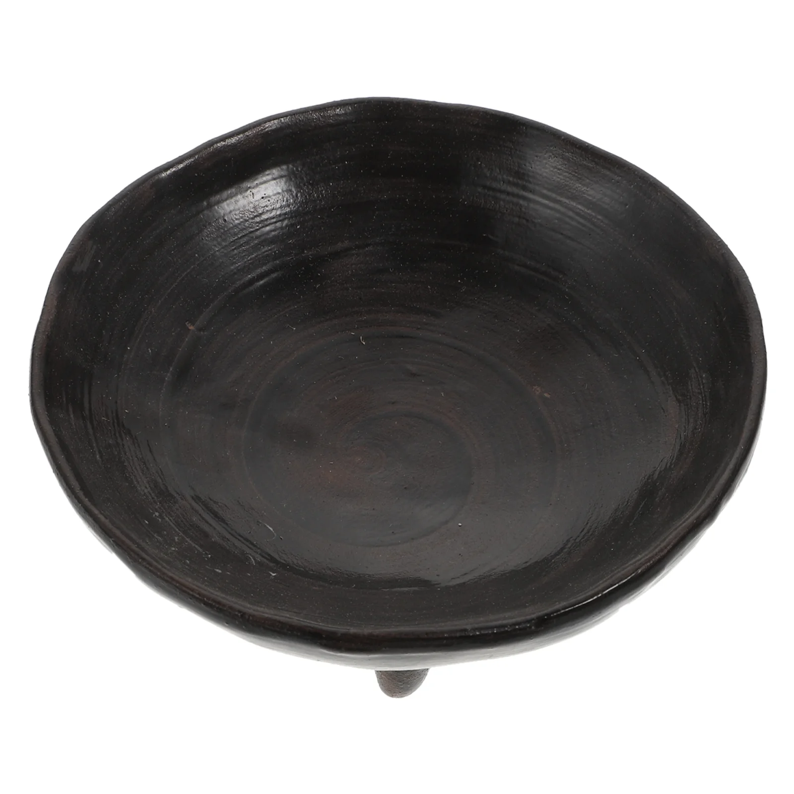 

1Pc Creative Seasoning Dish Dipping Sauce Plate Household Dish (Black)