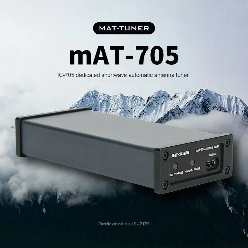 MAT-705PLUS Automatic Antenna Tuner For ICOM IC-705 QRP HAMRADIO POTA SOTA